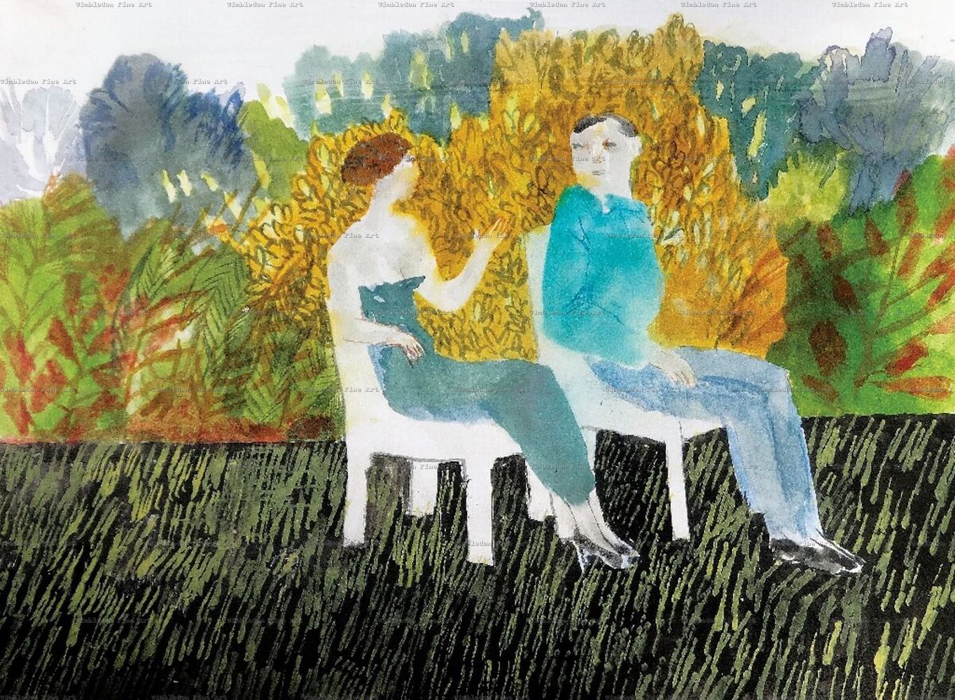 The Small Paintings Group Thinking About The Future Wimbledon